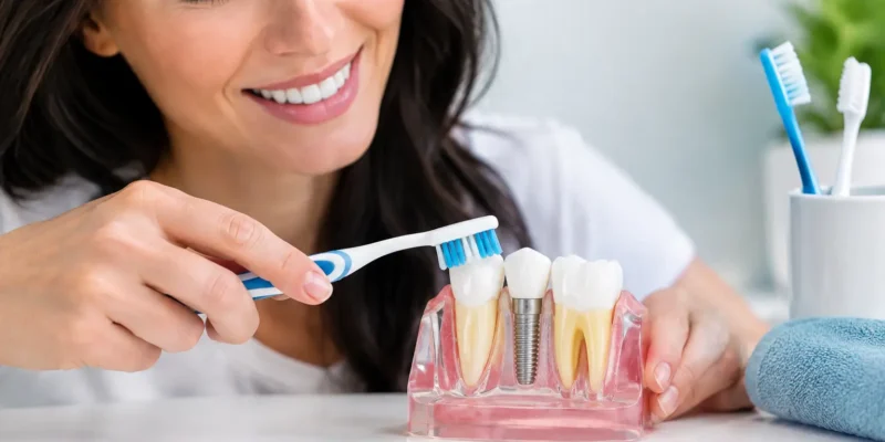How to Clean Dental Implants the Right Way